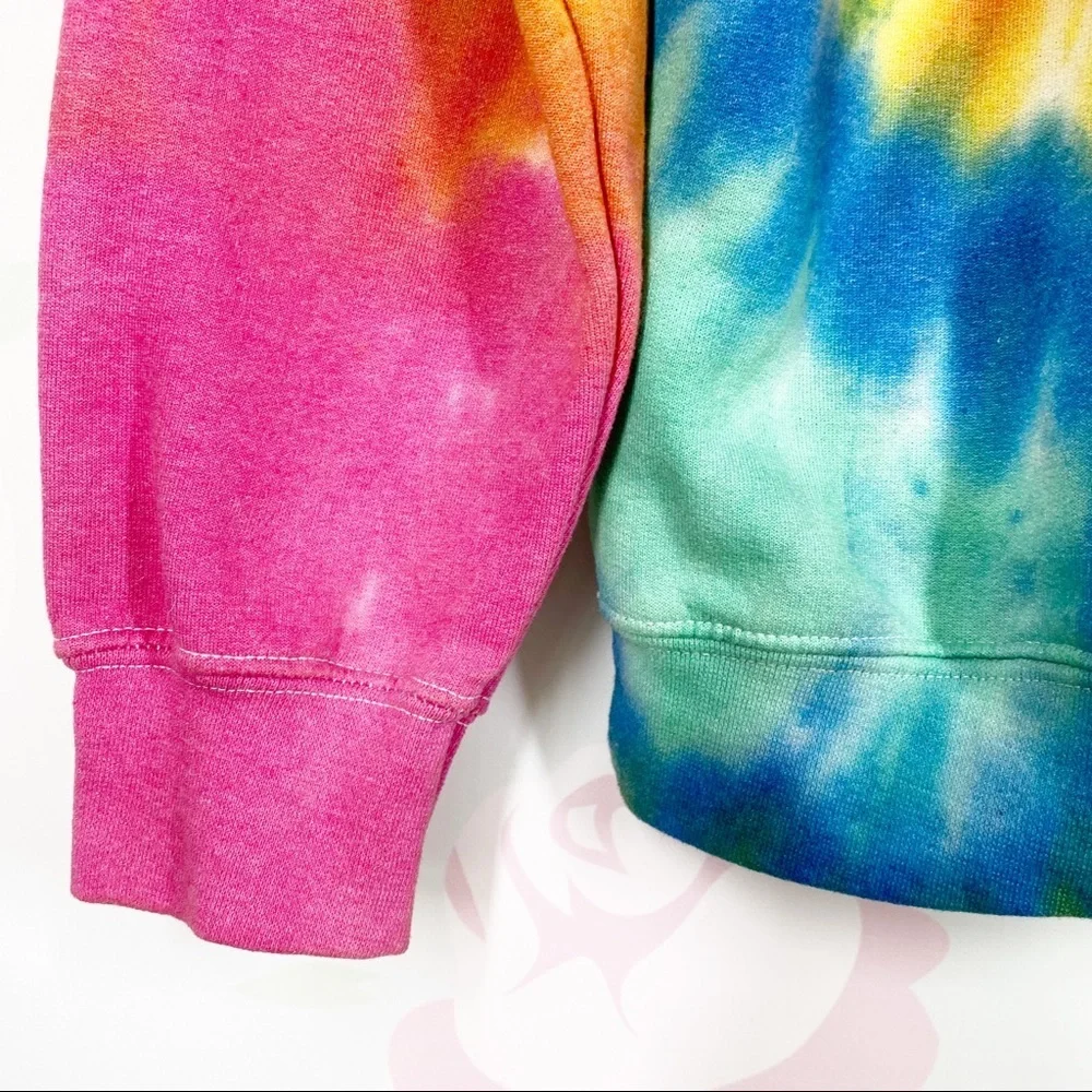 Nickelodeon Rugrats Tie Dye Graphic Oversized Crewneck Sweatshirt M - Picture 9 of 13